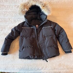 Kids Canada Goose Snowy Owl Parka